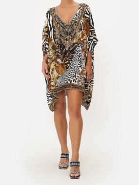 Camilla Rectangular V Neck Kaftan
Whats New Pussycat Size: One Size